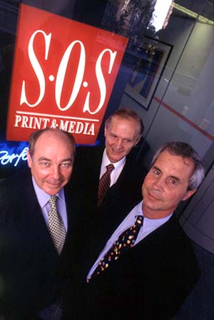 The three founders: Michael Peel, Bob Gardner and Andy von Faber-Castell